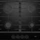 PIANO URBAN GAS ON GLASS 60 BLACK - PVGU601BK 2