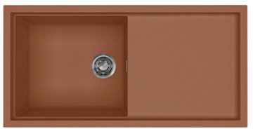 SINTESI 480 PILETTA INOX K83 CLAY - LKS48083