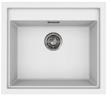 SINTESI 105 PILETTA INOX K96 BIANCO - LKS10596