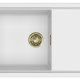 SINTESI 410 PILETTA GOLD K96 WHITE - LKS41096GLD 2