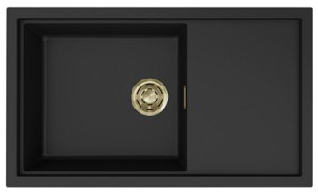 SINTESI 410 PILETTA ORO K86 NERO - LKS41086GLD