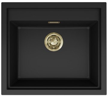 SINTESI 105 PILETTA ORO K86 NERO - LKS10586GLD