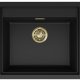 SINTESI 105 PILETTA GOLD K86 BLACK - LKS10586GLD 2