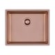 VASCA KE SMOKEY 50X40 SOTTOTOP COPPER FUMÈ PVD - 1 2