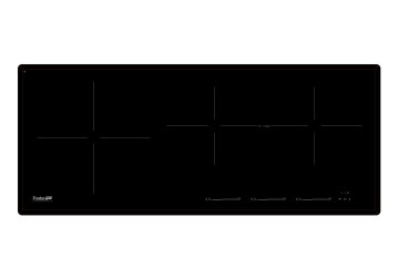 P. INDUZIONE S4000 DOMINO LINE 84X35 BLK - 7330255
