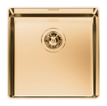 VASCA PHANTOM EDGE 40X40 R12 ORO PVD - 4340059