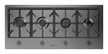 Foster Milano Metallico Da incasso 108 cm Gas 4 Fornello(i)