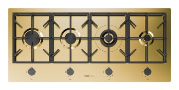 P. COTTURA MILANO LINEA 108X49 4F ORO PVD - 76400