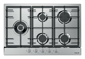 P. COTTURA POWER 75 4G+DC LATERALE INOX - 7018032