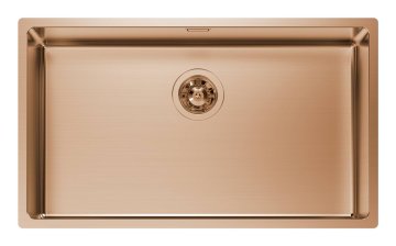 VASCA KE 71X40 SOTTOTOP BRANDY PVD - 2157855