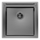 VASCA QUADRA EVO 43x43 SOTTOTOP GUN METAL PVD - 12 2