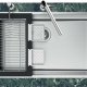 VASCA QUADRA EVO 74x43 SOTTOTOP INOX - 1257850 3