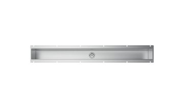 CANALE ATTREZZATO SLIM 83x7,2 SOTTOTOP INOX - 3025