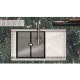 CANALE ATTREZZATO SLIM 39x7,2 SOTTOTOP INOX - 3024 4