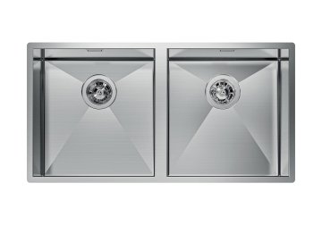 LAVELLO QUADRA 2V 38x40 FT INOX - 1221050
