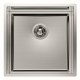 VASCA QUADRA EVO 43x43 FT INOX - 1254050 2