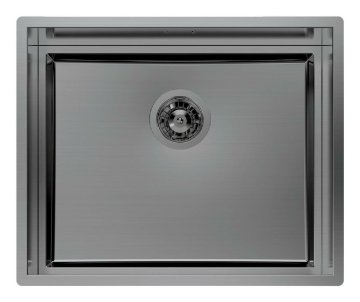 VASCA QUADRA EVO 53x43 FT GUN METAL PVD - 1255056