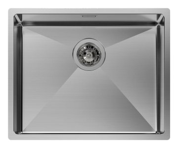 VASCA QUADRA R12 52 rag. FT INOX - 1715050