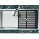VASCA QUADRA R12 71 rag. FT INOX - 1717050 3