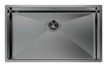 VASCA QUADRA R12 72 rag. SOTTOTOP GUN METAL FUMÈ P