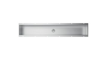 CANALE ATTREZZATO STD 84,2x12,2 SOTTOTOP INOX - 30