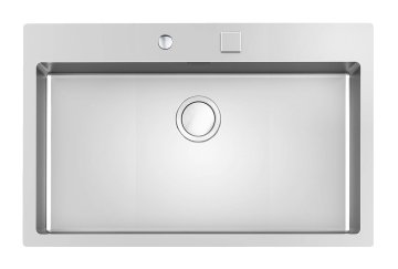 VASCA S4001 80x40 R12 FT BR INOX - 3367050