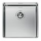 VASCA PHANTOM 40x40 R12 FT INOX - 4340001 2