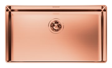 VASCA PHANTOM 71x40 R12 FT COPPER PVD - 4371008