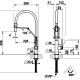 OFFICINE GESSI 60055.599 NERO OPACO FINOX 4