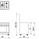 Glem Gas ST965MWH cucina Elettrico Bianco 3