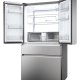 Haier FD 90 Series 7 Pro HFW7918ENMP frigorifero side-by-side Libera installazione 629 L E Platino, Acciaio inox 10
