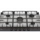 Haier Series 2 HAHG74S2X Acciaio inox Da incasso 74.5 cm Gas 5 Fornello(i) 3