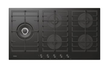Haier I-Move Series 6 HAVG9WL38WPB Nero Da incasso 90 cm Gas 5 Fornello(i)