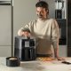 Haier Friggitrice ad aria I-Master Serie 5 Nero, Capacità 7 L, Range di temperatura 40°-200°, 9 in 1, Accessoriata 28