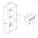 Haier H4MWID49G6NQB Nero Microonde con grill Da incasso 44 L 900 W 12