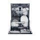 Haier Washlens Plus XI 6C4S3FSB A scomparsa totale 16 coperti C 4