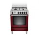 Bertazzoni La Germania Americana AMN664GVIV cucina Gas Rosso 2