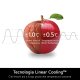 LG GSBC40PYPE Frigorifero Side-by-Side, Classe E, 664L, Porte piatte, Linear Cooling, Smart Diagnosis, Prime Silver 7