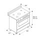 Bertazzoni La Germania Americana AMN9P5EXV cucina Elettrico Gas Acciaio inox 3