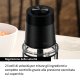 Haier Tritatutto I-Master Serie 5 Nero, 4 lame in acciaio inox, 2 livelli di velocità, Ciotola in vetro 0,5 L 5