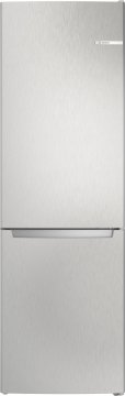 Bosch Serie 2 KGN36NLEA Frigorifero combinato da libera installazione 186 x 60 cm Metal look Classe E