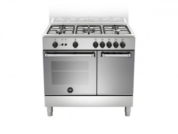 Bertazzoni La Germania Americana AMN9P5GXV cucina Elettrico/Gas Gas Acciaio inox