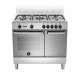 Bertazzoni La Germania Americana AMN9P5GXV cucina Elettrico/Gas Gas Acciaio inox 2