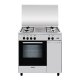 Glem Gas AS854GI cucina Elettrico/Gas Acciaio inox 2