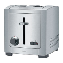 Electrolux EAT8000 tostapane 2 fetta/e 1200 W Argento