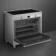 Smeg CG90CIXT cucina A Elettrico Piano cottura a induzione Nero, Acciaio inox 4