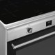 Smeg CG90CIXT cucina A Elettrico Piano cottura a induzione Nero, Acciaio inox 9