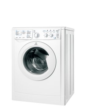 Indesit IWDC 6125 lavasciuga Libera installazione Caricamento frontale Bianco