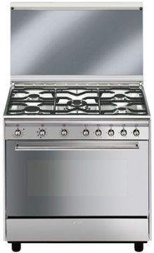 Smeg SX91M-1 cucina Elettrico Gas Acciaio inox
