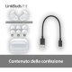 Sony LinkBuds Fit - Cuffie True Wireless Bluetooth con Noise Cancelling - Comfort per tutto il giorno, IPX4, audio ad alta risoluzione, modalità Ambient Sound, durata della batteria fino a 21 ore, con 15